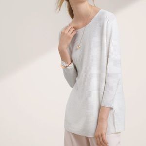 Aritzia Women's Cream Sweater Lavender